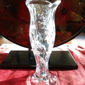 Beautiful 8" Lead Crystal Bud Vase